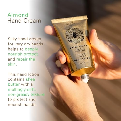 Panier des Sens Sweet Almond Hand Cream for Dry Skin 2.5oz