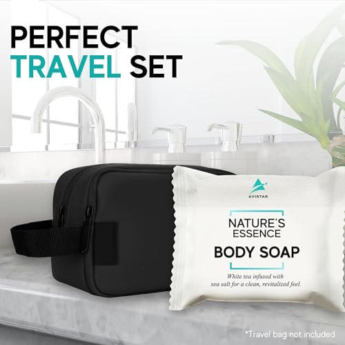 Avistar Hotel Soap Bars Bulk 60 Pack 0.5 oz Individually Wrapped