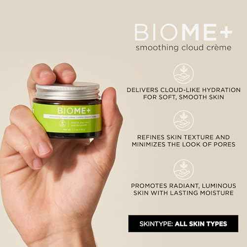 IMAGE Skincare, BIOME+ Smoothing Cloud Cr?me, Microbiome Friendly Face Night Cream, Supports Skin Moisture Barrier