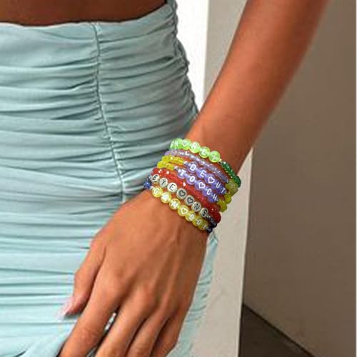 NEOVISTA K-pop Beaded Bracelet - Colorful Fan Merch Jewelry