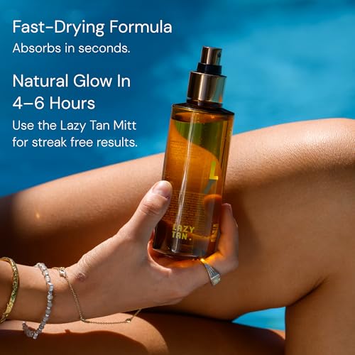 Lazy Tan Self Tanning Mist - Hydrating Spray for Face & Body