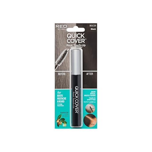 RED by KISS Quick Cover Root Touch Up Mascara - Black
