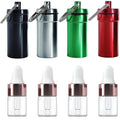 8 pcs Travel Dropper Bottles Set - 2ml Glass Essential Oil Bottles