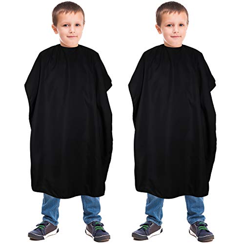 Kids Barber Cape Waterproof Hair Cutting Apron - 2 Pack