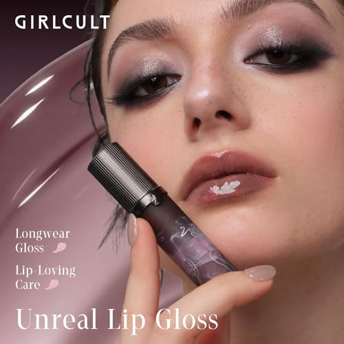 GIRLCULT High Shine Lip Gloss – Non-Sticky Nude (J821)