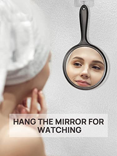 OMIRO Double-Sided Magnifying Hand Mirror 1X/3X, 8.2" Handheld