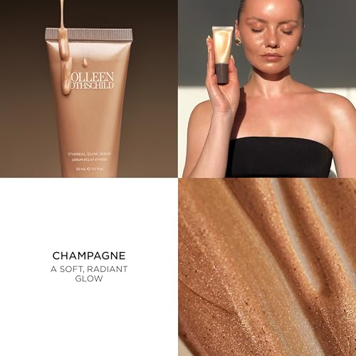 Colleen Rothschild Ethereal Glow Serum ? Skincare-Packed Radiance Elixir ? Hydrating, Barrier Strengthening, Soft-Focus Glow, 2 Shades for All Skin Types
