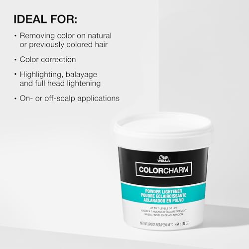 COLORCHARM Powder Hair Lightener Up to 7 Levels Dust-Free