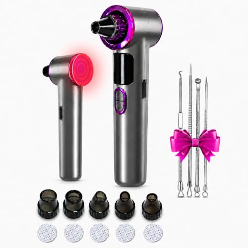 Heated Blackhead Remover Vacuum with Warm Compress & 3 Suction Levels