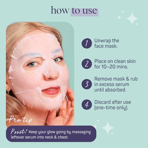SpaLife Beauty Santa¡¯s Squad 2025 Christmas Face Mask Bundle | Korean Facial Masks | Hydrating, Soothing, Complexion Enhancing and Firming Sheet Mask Set | Christmas Gifts for Women | 12 Pack
