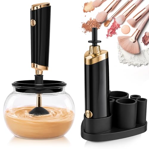 Electric Makeup Brush Cleaner & Dryer - Fast Wash & Dry Machine