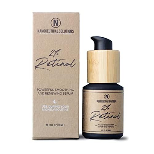 NANO RETINOL 2% collagen-boosting, wrinkle-reducing, potent hydrating serum, penetrates deep into skin leaving youthful looking complexion, Cruelty-free, Paraben-free, Dye-free, Vegan-friendly. 30ml.