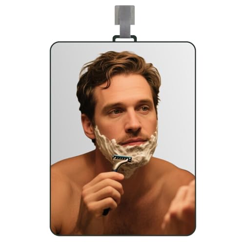 Fogless Shower Mirror 9x7 for Shaving | Anti-Fog Bathroom