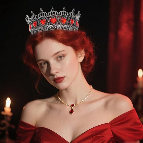 Queen Crown Tiaras for Women and Princess Bridal Hair Accessories