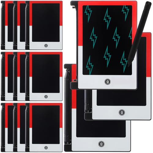 Nezyo 12 Pack LCD Writing Tablet 4.6" Doodle Board Party Favors