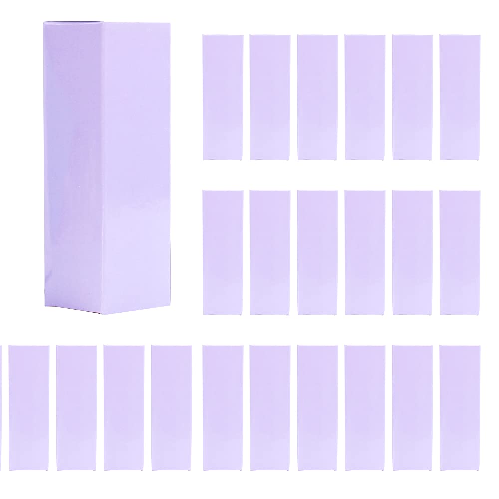 COSIDEA 50 PCS Empty purple Lip Gloss Boxes W28 xW28 xH89mm / W1.02xW1.02xH3.5 inch, Cosmetic Perfume/Mascara Box Packaging for Small Business Wholesale, small Kraft Paper Box Luxury Holder Wrapping