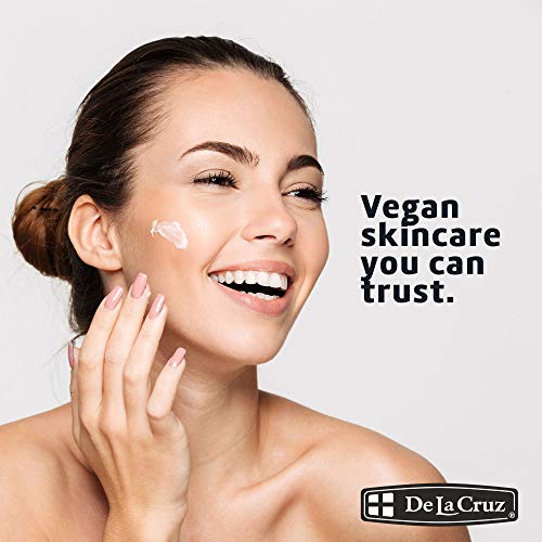 De La Cruz Vitamin E Cream Moisturizer for Face and Neck - Moisturizing Skin Care for All Skin Types - Made in USA (Pack of 2)