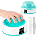 SAVILAND Gel Nail Polish Remover Machine: Electric Nail Soaking Bowl Automatic Steam Quick Remove Gel Steam Gel Polish Remover Portable Nail File Tools Salon Home DIY