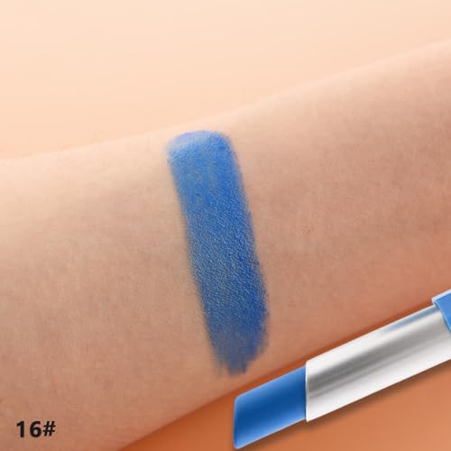 Sky Blue Matte Lipstick - Pigmented Lip Crayon