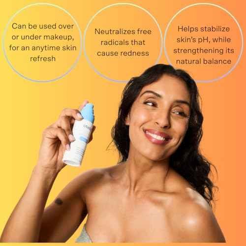 Detox & Soothe Face Mist with Hypochlorous Acid | Reduces Redness & Breakouts | pH Balance & Skin Cleansing for Active Lifestyles | TSA Approved, 2.7 oz | Clean Ingredients