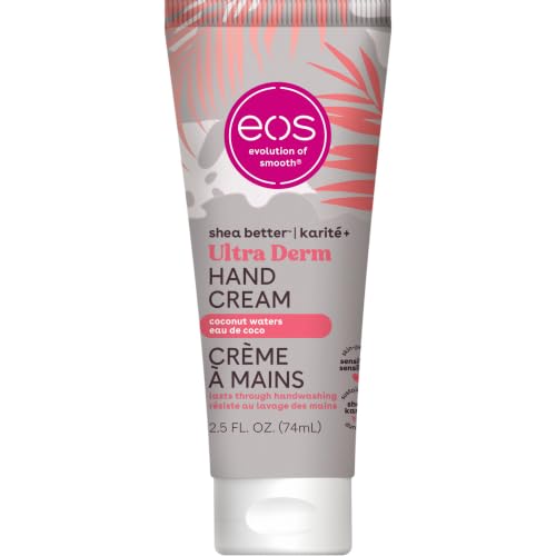 Eos Shea Better Hand Cream with Coconut Waters, 2.5 oz - Moisturizing Hand Lotion
