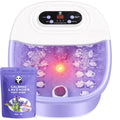 Foot Spa Bath Massager with Heat, Bubbles, and Vibration
