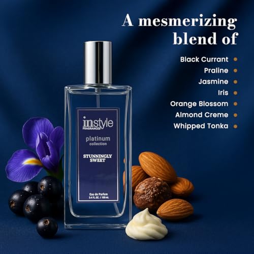 InStyle Fragrances Platinum Sweet Eau de Parfum 3.4oz