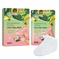 OANVA Exfoliating Foot Peel Mask (3 Pack) - Callus Remover for Cracked Heels