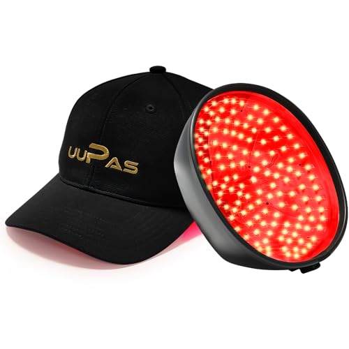 Laser Hair Growth Cap, FDA Cleared, UUPAS 208 Laser Diodes Red Light Therapy for Hair Regrowth - Laser Hat Hair Loss Treatment for Men & Women - Full Scalp Coverage - For Alopecia Hair Growth Products