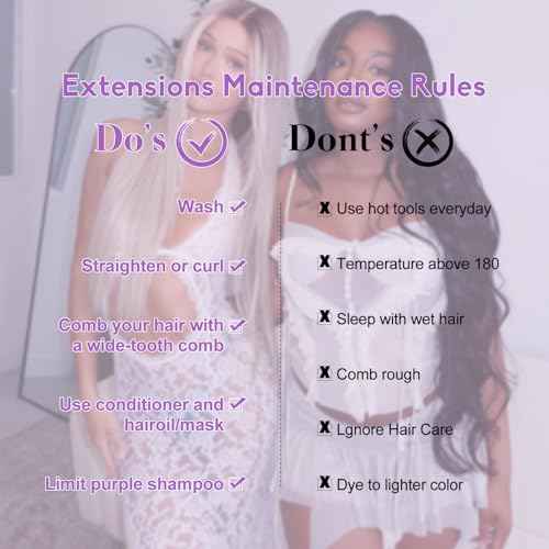 Blonde Clip in Hair Extensions Real Human Hair, 26 Inch 130g Natural Human Hair, Remy Human Hair Extensions Cip ins for Women 8pcs Per Set #16/22 Light Blonde Highlighted Golden Blonde