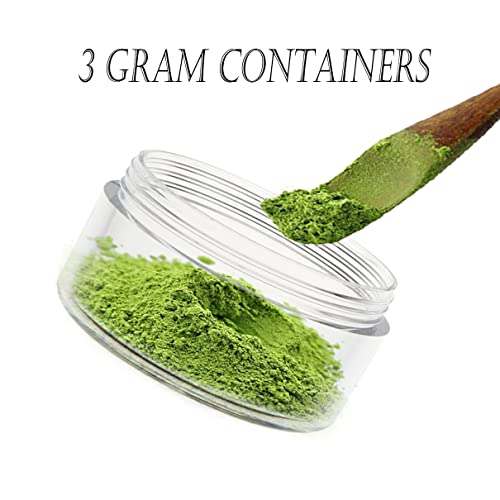 3ML Sample Containers with Lids, 25 Count Cosmetic Jars