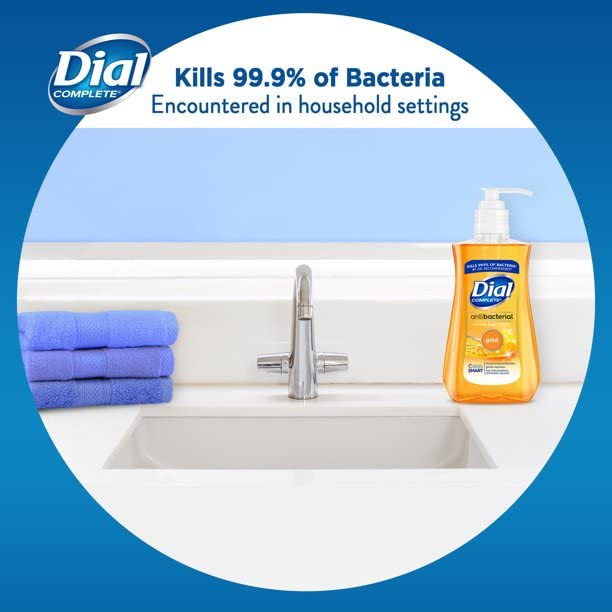 Dial Honey Liquid Antimicrobial Hand Soap 7.5 oz Pump Bottle - Pack of 1