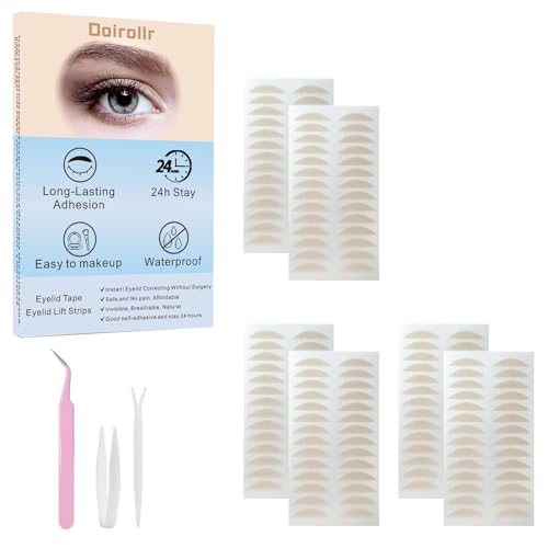 Eyelid Lift Tapes - 780pcs Waterproof Strips for Sagging Eyes