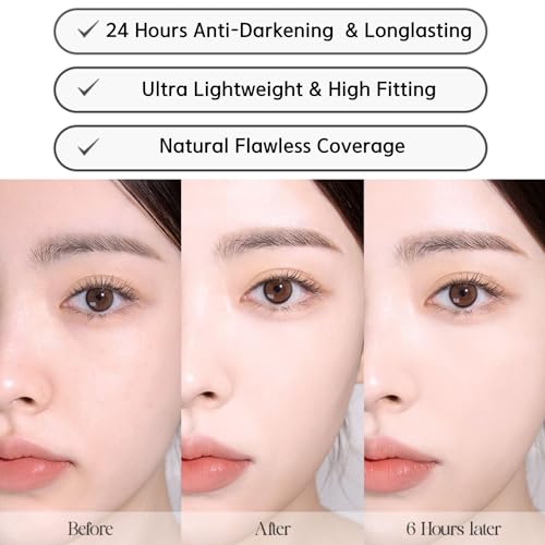 BBIA EAU Stay Concealer - 24hr Liquid Concealer, Shade 21 Light