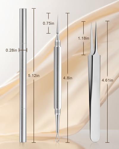 Professional Facial Milia & Blackhead Removal Tool Kit