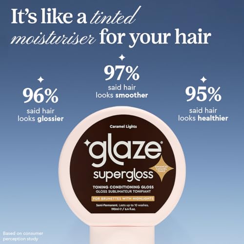 Glaze Super Gloss Caramel Lights Hair Toner for Highlights