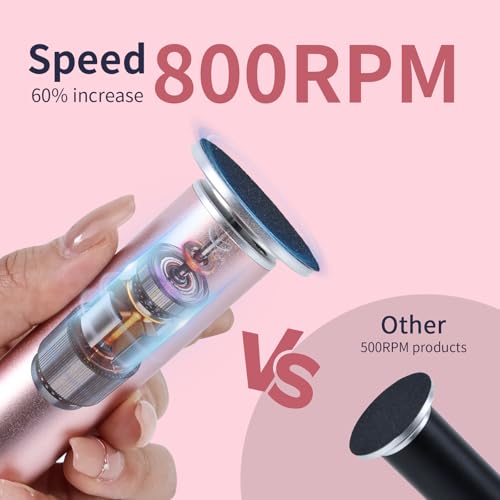 APRELM Professional Electric Foot Callus Remover with 80 Sandpaper Discs