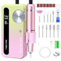Electric Nail Drill 35000RPM with Bits | Cordless Rechargeable