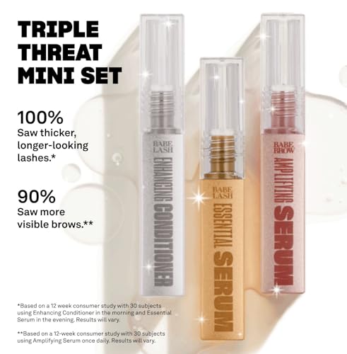 Babe Original Triple Threat Mini Set - Lash & Brow Serum