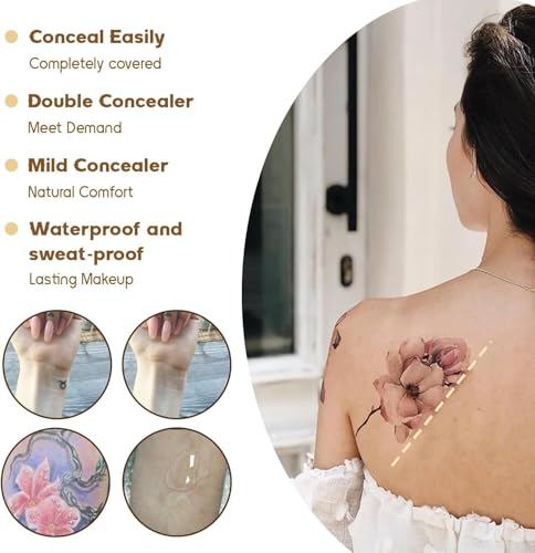Waterproof Tattoo Concealer & Cover Up Tape Set