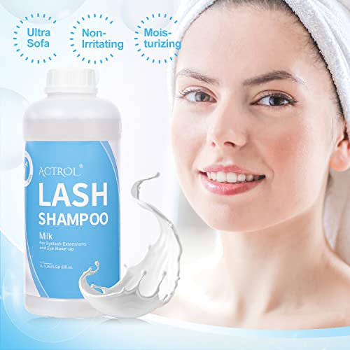 ACTROL Eyelash Extension Cleanser 1L - Gentle Lash Shampoo