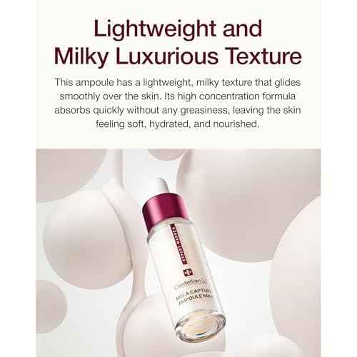 Centellian 24 Expert Madeca Mela Capture Ampoule Max (Madeca Mela 0.5fl oz) High Concentration Serum for Melanin Reduction, Wrinkle & Enhanced Skin Elasticity - TECA Centella Asiatica Extract