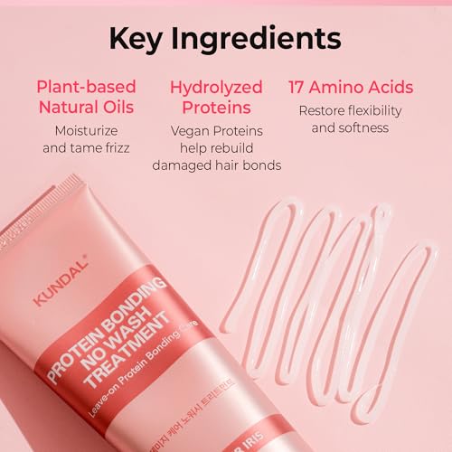 KUNDAL Protein Bonding Hair Repair Set – Shampoo, Conditioner & Serum
