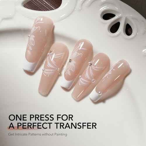 GAOY 16ml Nail Foil Glue, High Adhesion Foil Transfer Gel for Nail Art Stickers, Soak Off UV Light Cure Gel Nail Polish