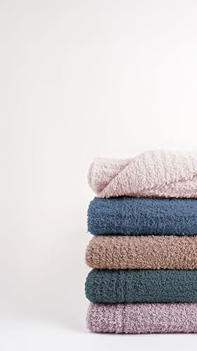 Barefoot Dreams CozyChic Throw Blanket - Onyx Blue, 54"x72"