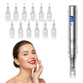 Microneedle Derma Roller Pen 0.25mm with 12 Replacement Heads