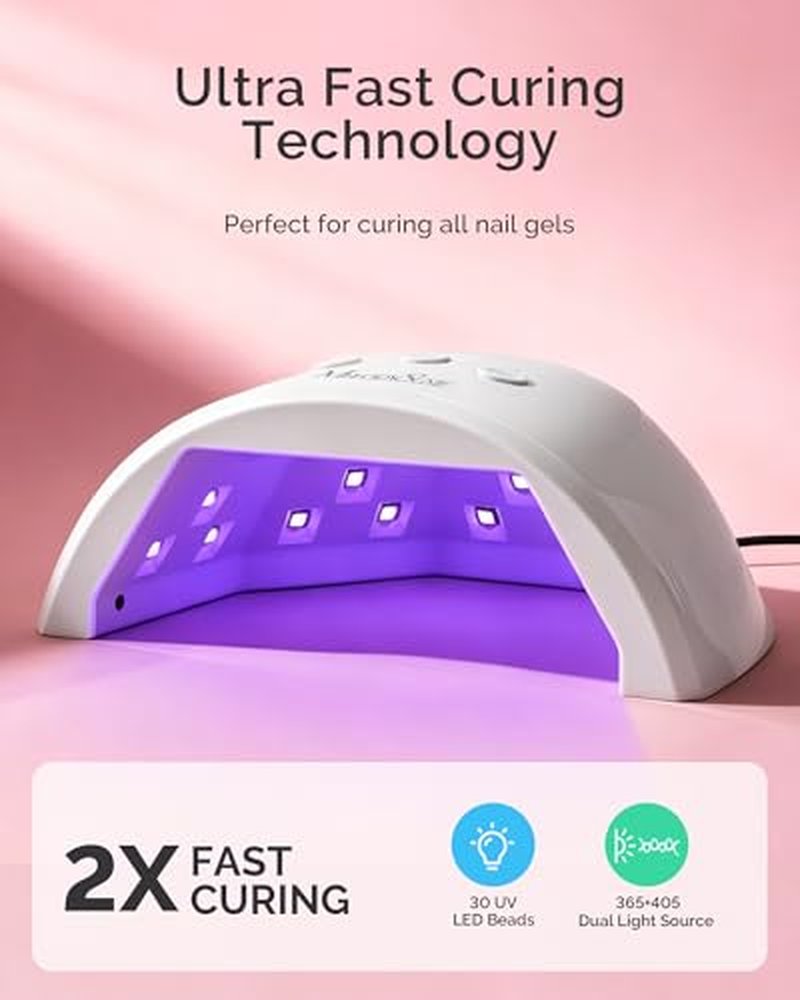 MelodySusie SC300F Cordless Nail Drill & UV Lamp Starter Kit