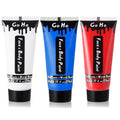 Red White Blue Face Paint 7.1 oz – Water Based 4th of July Makeup
