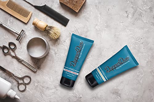 Dapper Dan Sandalwood Shaving Cream 3.38 oz for Men, Hydrating & Alcohol-Free