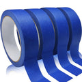 Premium Blue Painters Tape - 4 Rolls, No Residue, Multi-Surface